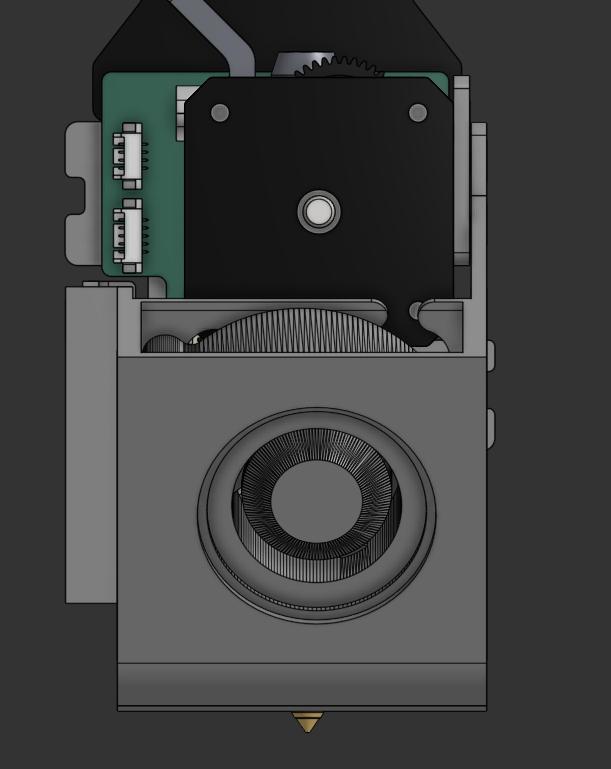 Creality Ender 3 V3 SE/KE 5020 fan shroud/duct