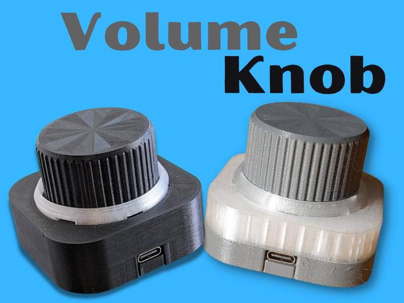 Volume Knob V2 (USB-C)