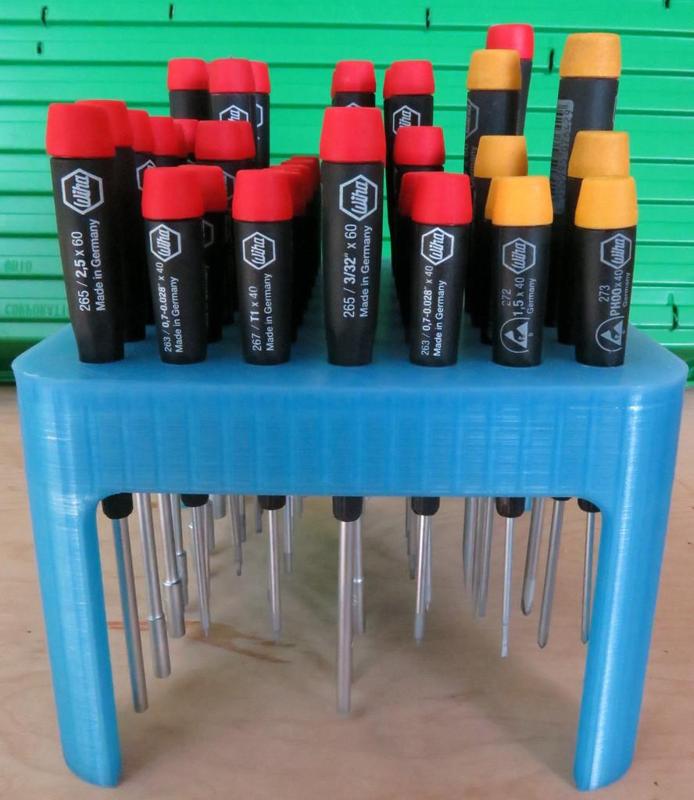 Tool stand for Wiha drivers (complete set)