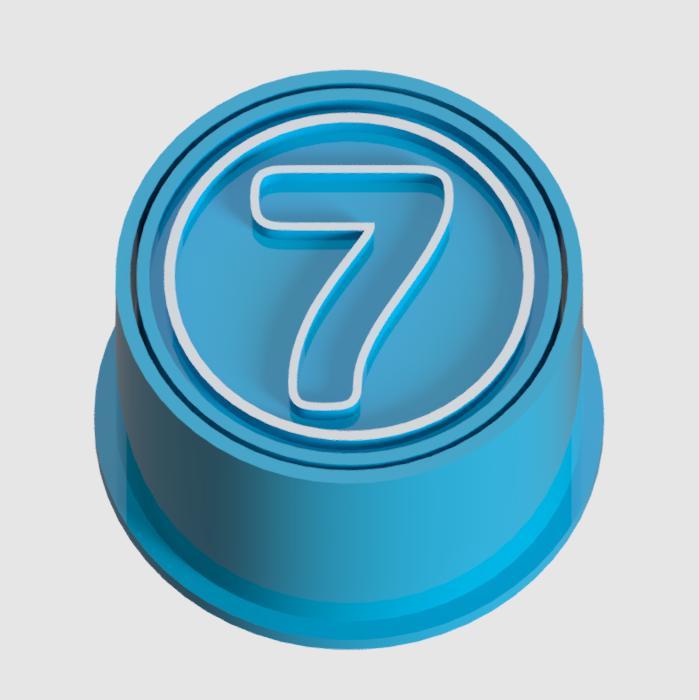 ejector for brigadeiros and sweets, number 7