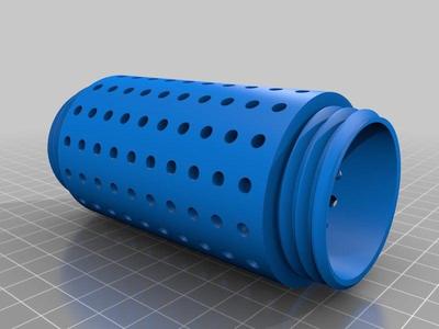 Shaving Brush Travel Container