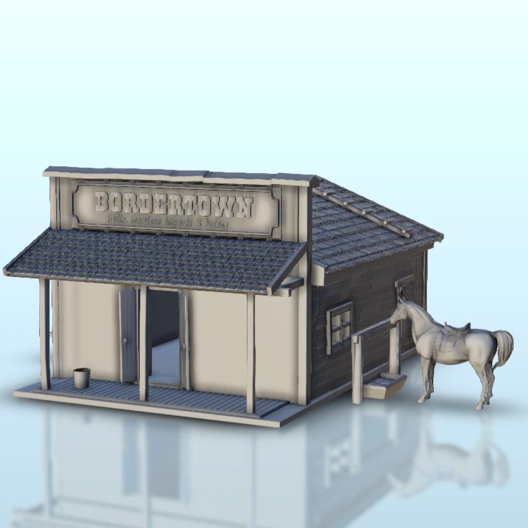 Wild West Bordertown building - Six Gun Sound Desperado Old Chronicles Gunfight Gutshot Blackwater Gulch