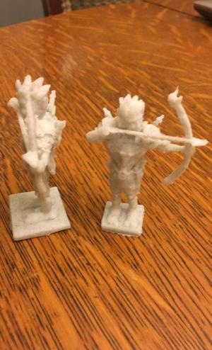 Wood Elf - Wielding bow and arrow