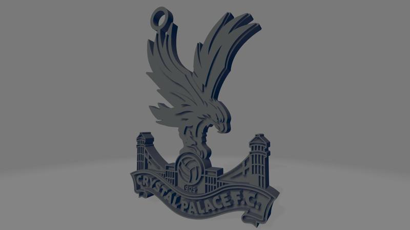 Crystal Palace FC Keychain