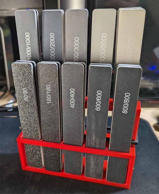 Sanding Stick Polishing Stick Desktop Holder Organizer for Plastic Model Kits