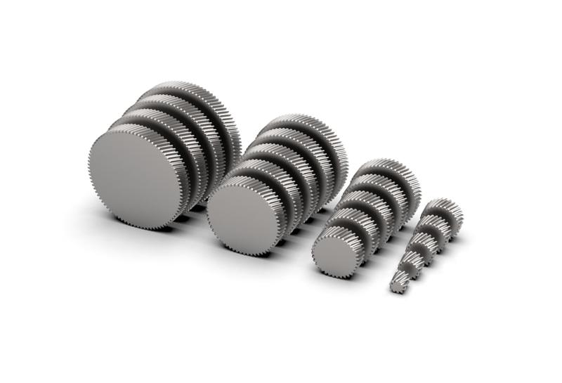 Helical Gear Set (Module 1.5 - Z5-Z100)