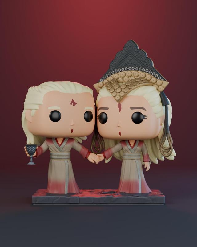 Daemon and Rhaenyra - House of the Dragon