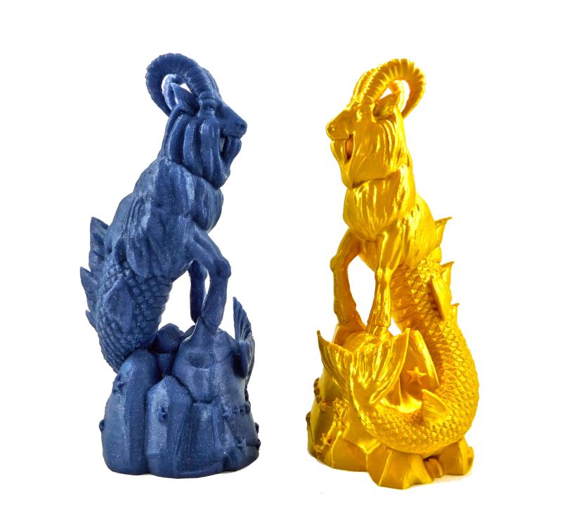 Enki the Capricorn (Single Material version)