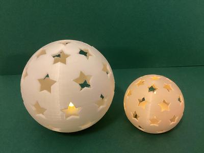 tealightholder stars