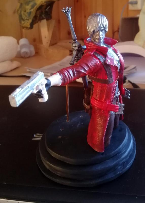 Devil may cry Jackpot statue, part 2 Dante arms
