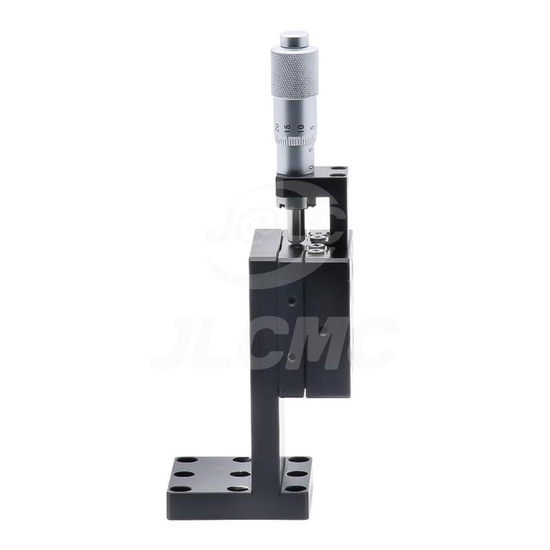 JLCMC Crossed Roller Guided Manual Motion Platform Micrometer Feed Type Z Axis