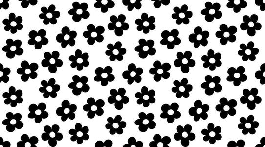 daisy flower roller- Seamless