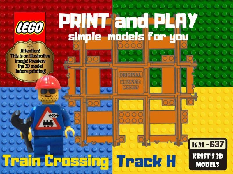 LEGO Train Crossing H