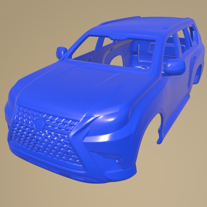 Lexus Gx 460 2020 PRINTABLE CAR BODY