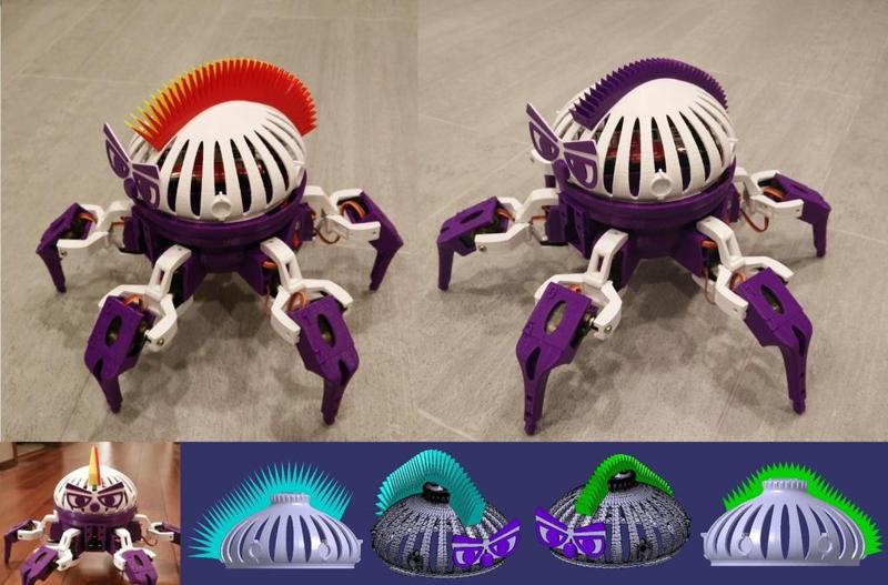 4 Mohawks for Vorpal Hexapod