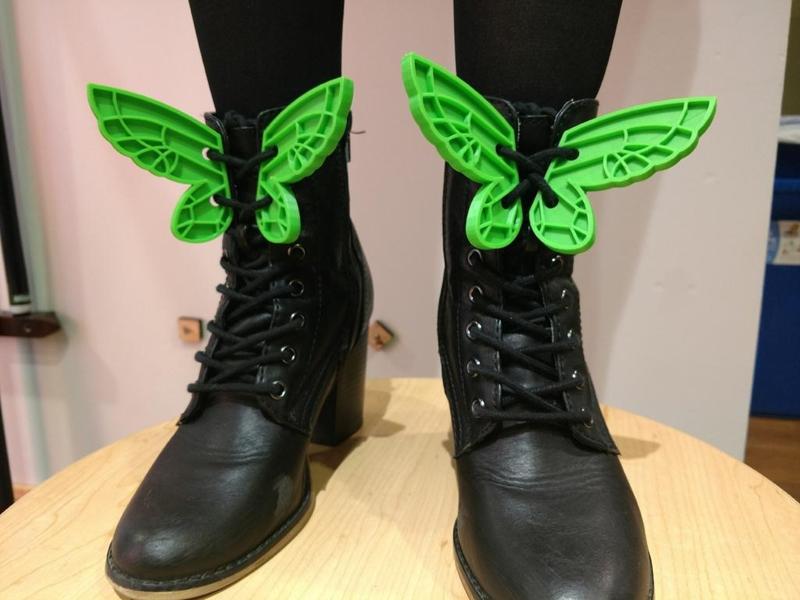 Lace Up Butterfly Wings