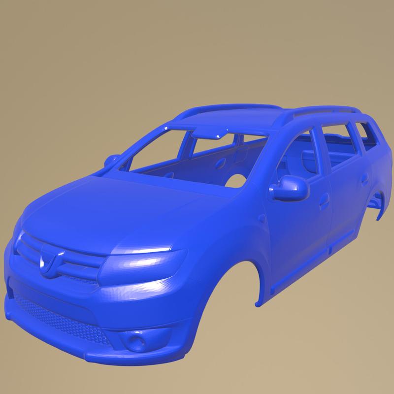 DACIA LOGAN MCV FISKAL 2016 PRINTABLE CAR BODY