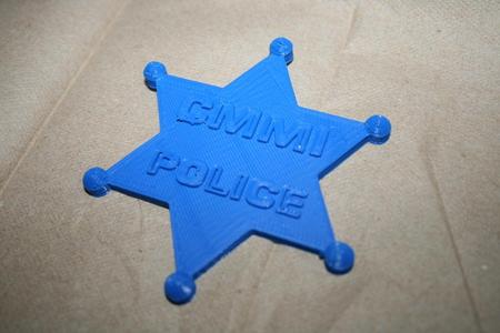 CMMI Police Badge