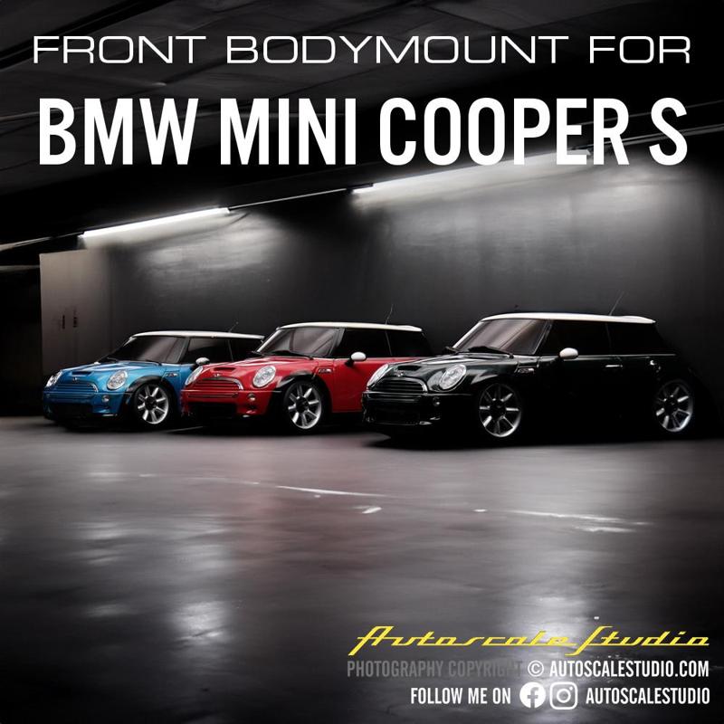 Mini-Z Body Mount for BMW Mini Cooper S