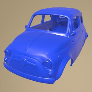 Fiat Abarth 500 PRINTABLE CAR BODY
