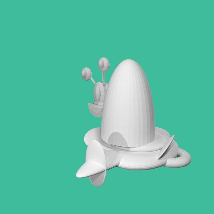 Mackow - Buddyland Aircraft Racer -#Tinkerdream @MyMiniFactory