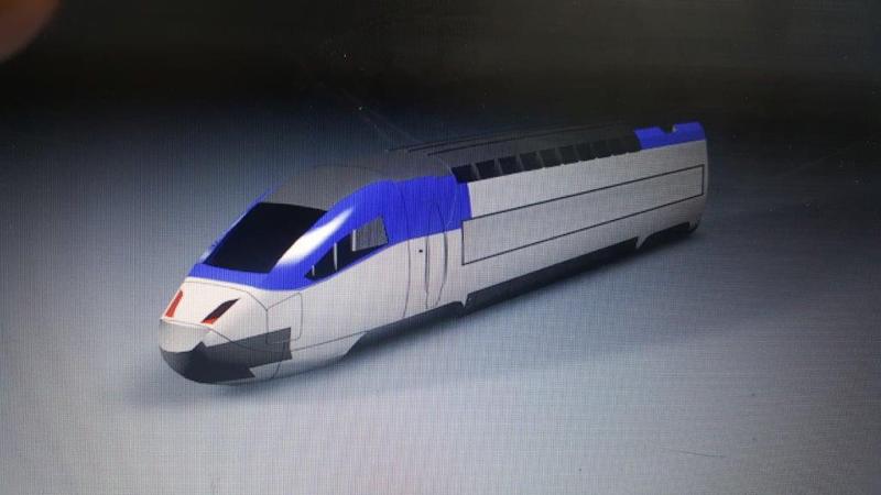 Korean train sancheon KTX/SRT