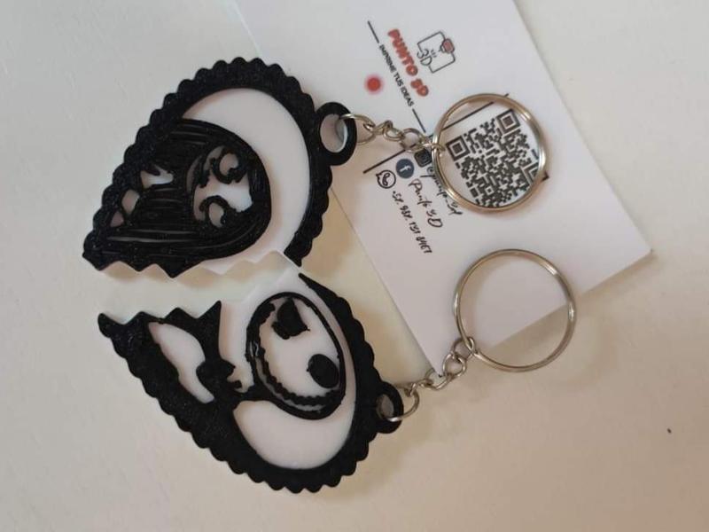 Jack Skellington's Strange World Keychains