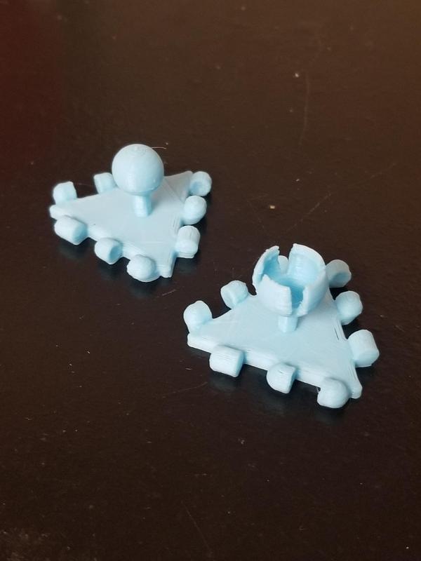 Polypanels Triangle Ball and Socket