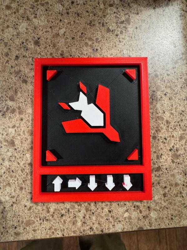 Helldivers 2 Eagle 500kg Bomb Plaque