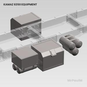 KAMAZ 6350 8x8: Equipment