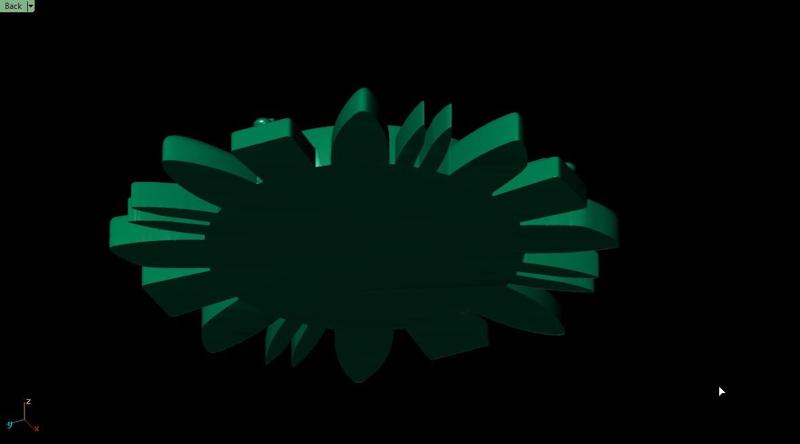 Inca coin 3D Printable Model 004