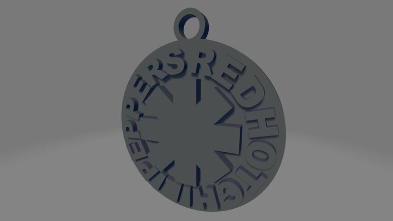 Red Hot Chili Peppers keychain