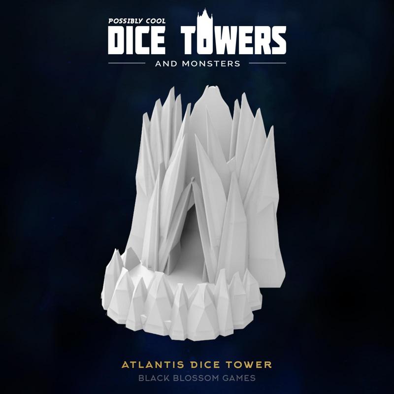 EX12 Classic Atlantis Supportless :: Possibly Cool Dice Tower