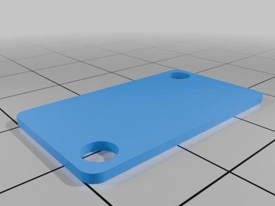 Microswitch Spacer 1mm (FightSticks)