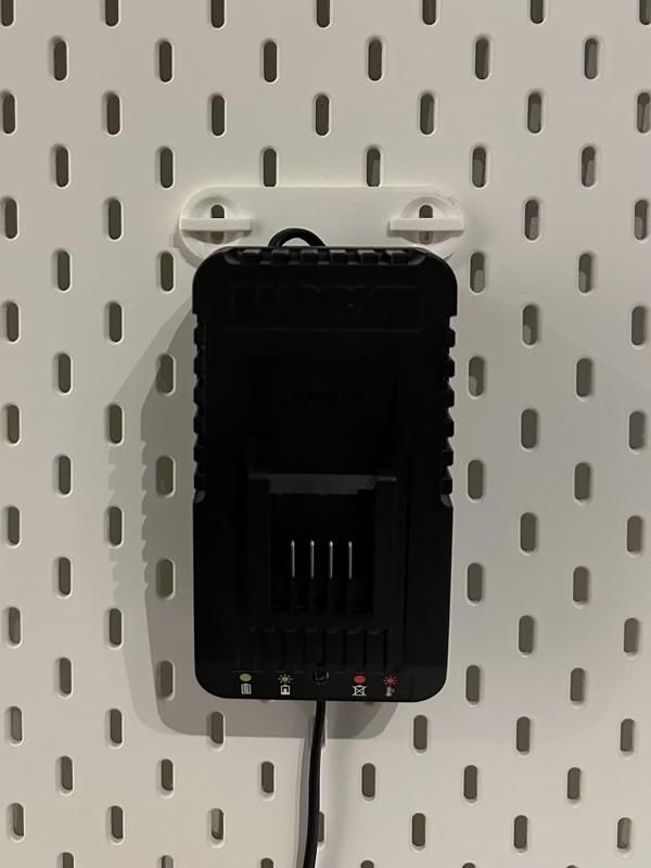 Skadis Mount for WORX Battery Charging Station, WA3880