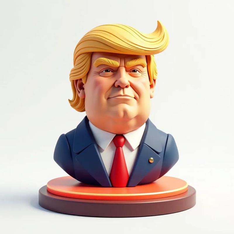 Donald Trump🏛️(high poly)