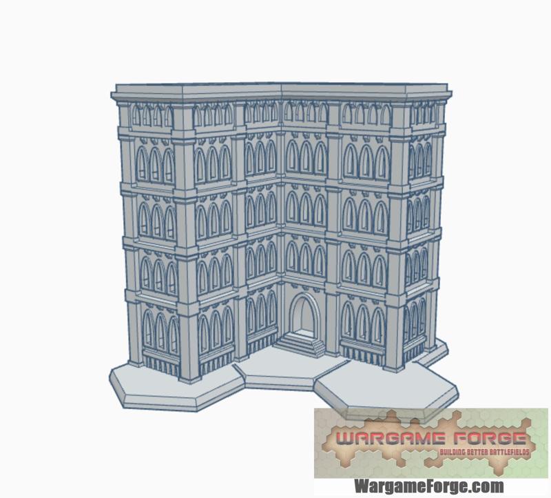 Gothic Building 16 with Hex Base GHB016