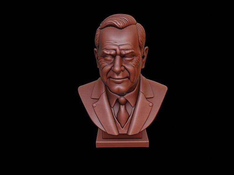 Herbert Hoover Bust