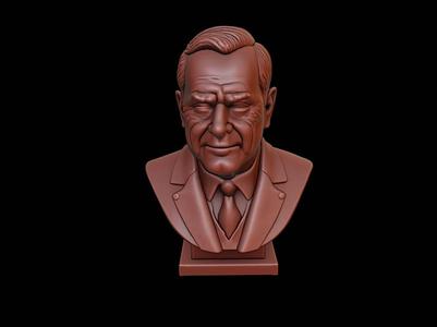 Herbert Hoover Bust