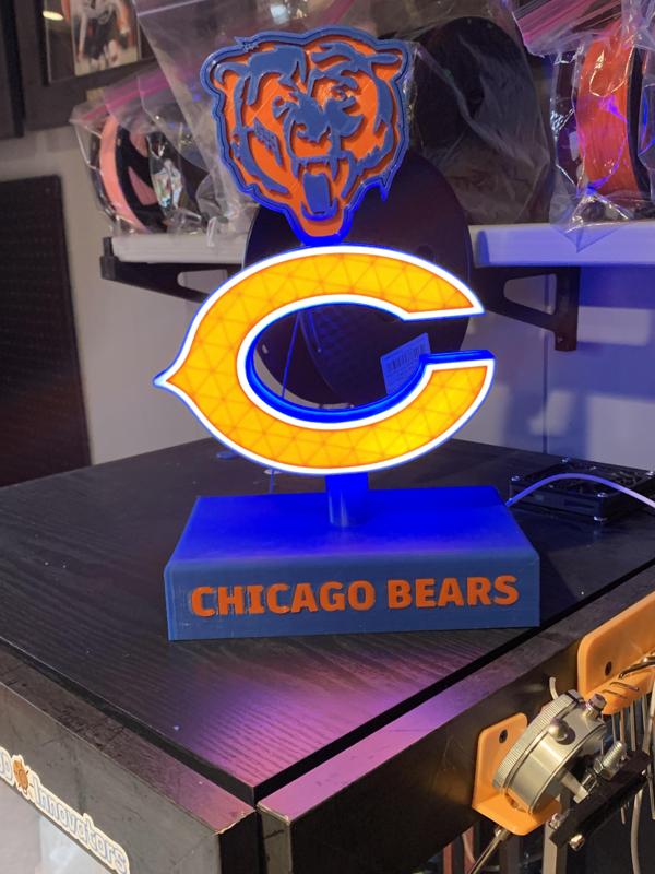 Chicago Bears Light Display/Sign