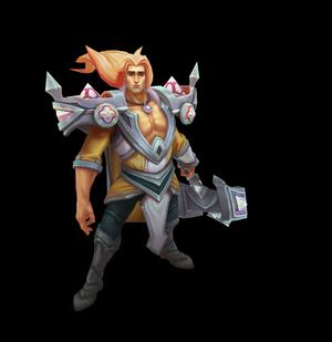 Taric Luminshield League of Legends 3D print model