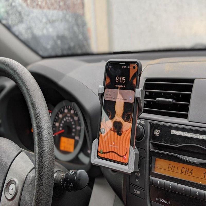 Cellphone holder for 2010 RAV4