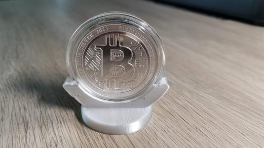 Držák na mince v kapsli průměr 47mm - Coin holder in capsule diameter 47mm