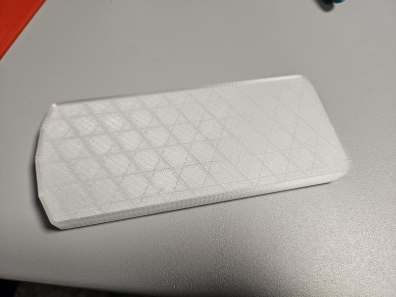 Bambu Lab AMS Hub Cover with mount, flat face