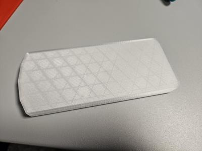 Bambu Lab AMS Hub Cover with mount, flat face