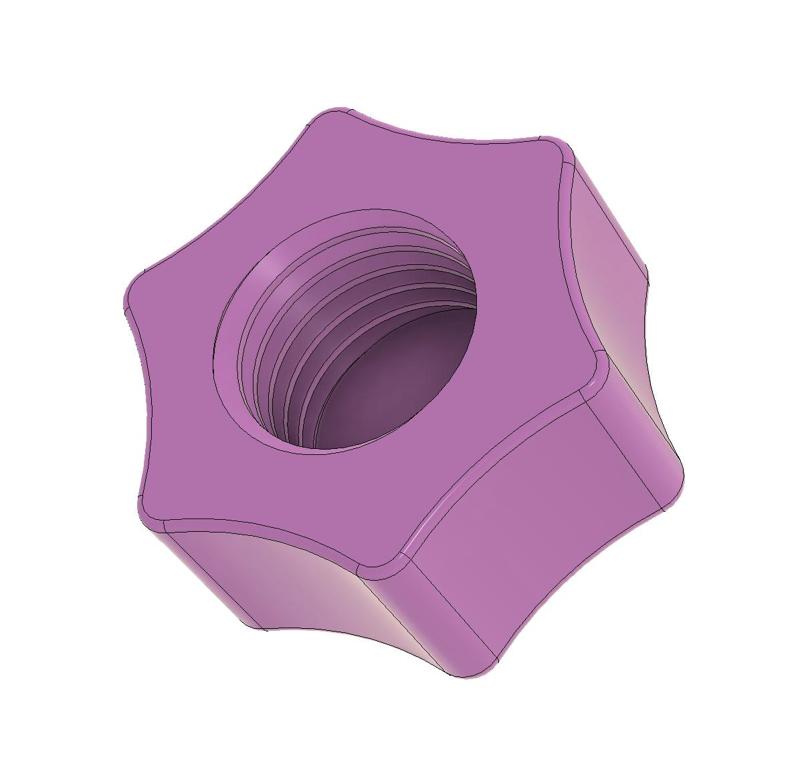 Caulking/Sealant cartridge Nuts - Large and Small