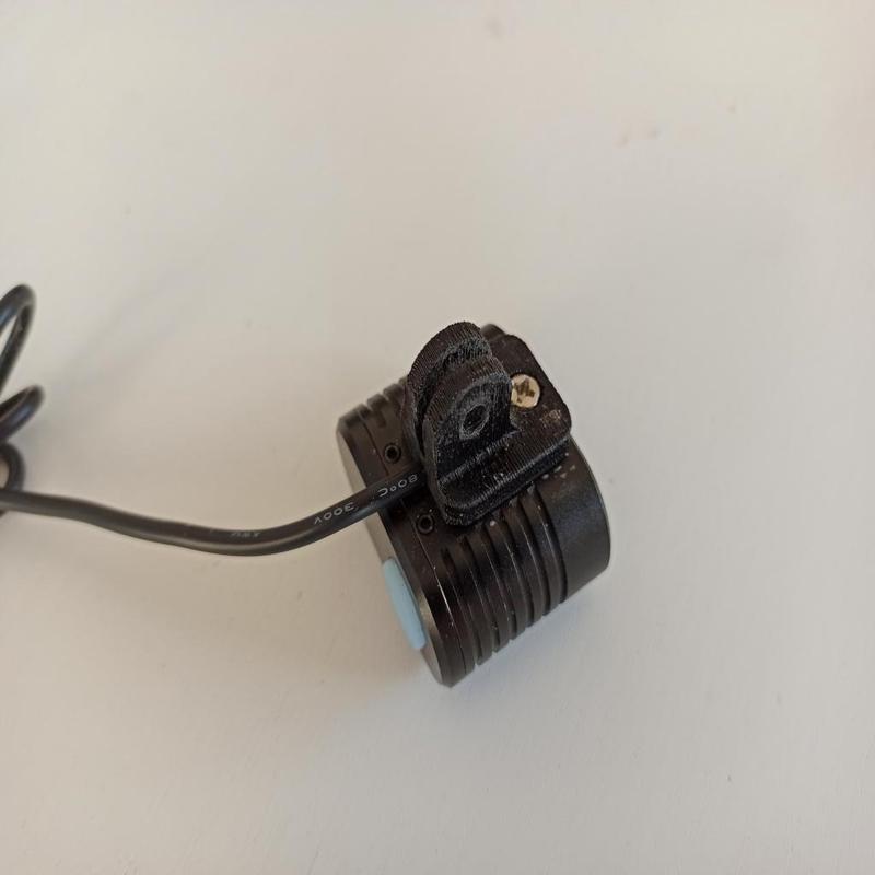 Bicycle light GoPro adaptor for Kaidomain KDLITKER BL70s and KD 2