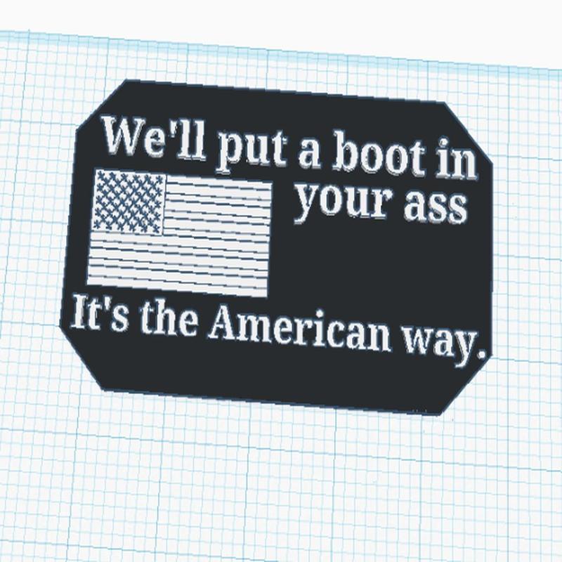 "American Way" Morale Patch