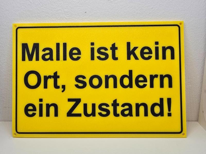 Mallorca is not a place, but a state of mind sign