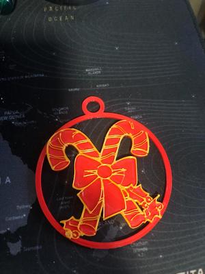 boule noel canne a sucre